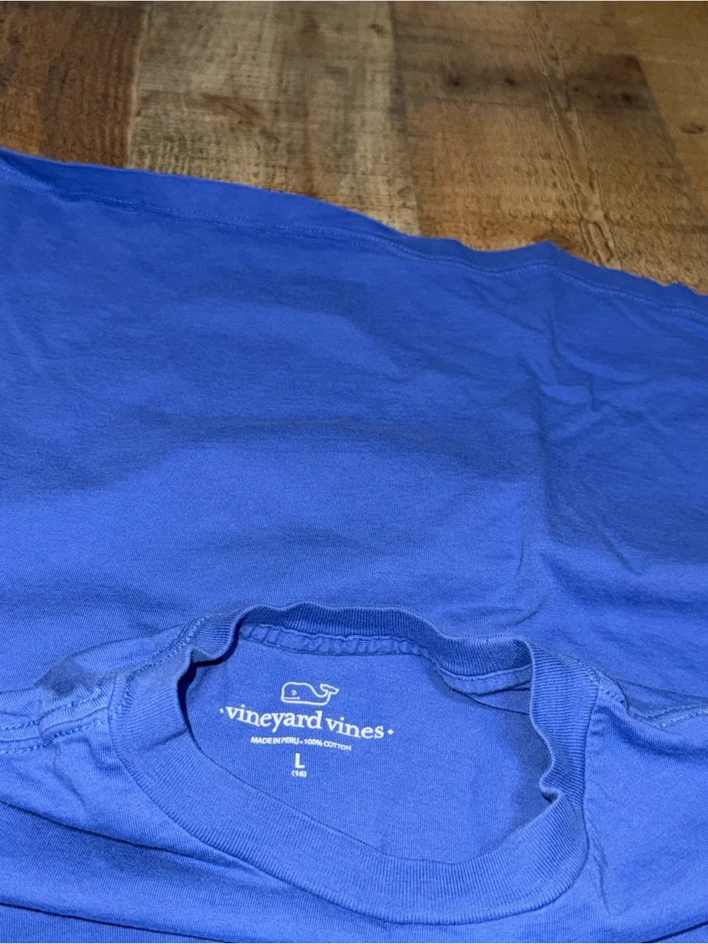 Vineyard vines youth girls graphic whale T-shirt size L 16
